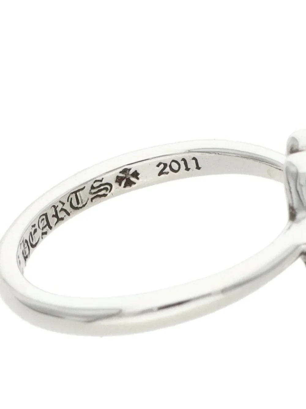 Chrome Hearts Bubblgm LT Bubble Gum Lip and Tan Silver Ring